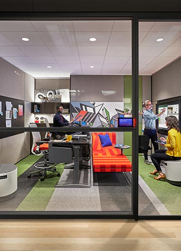 Steelcase Microsoft Creative Spaces Surface Hub nyc ny Rye Farmingdale Midtown Manhattan