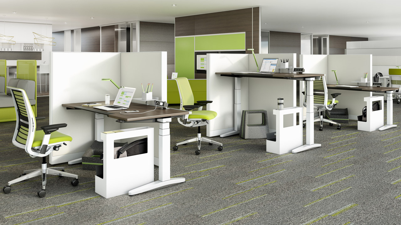 Steelcase Ology Height Adjustable Desk
