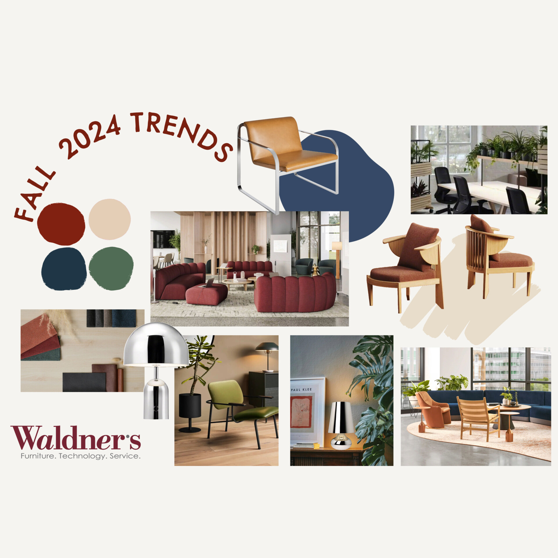 Fall 2024’s Best Interior Design Trends - Waldner’s Business Environments
